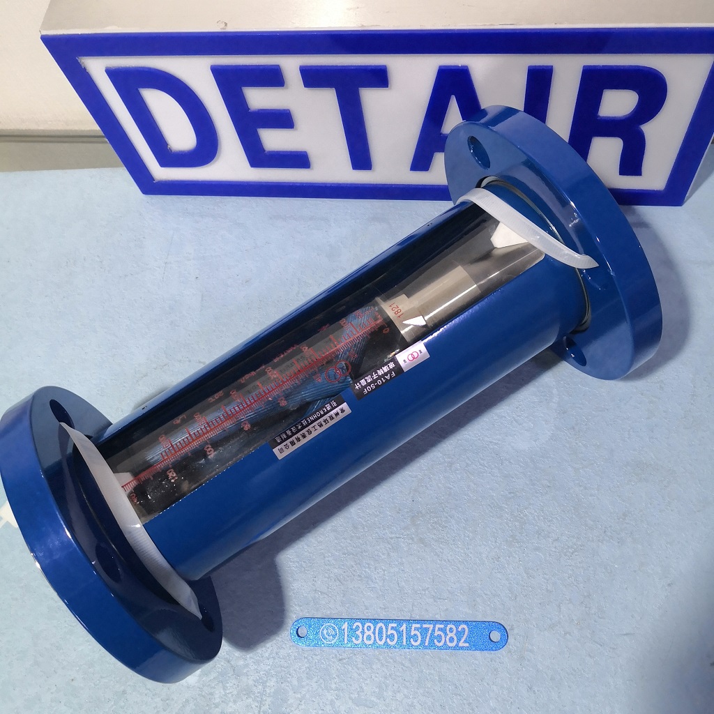 FA10-50F防腐玻璃转子流量计,DN50活动法兰,海绵厂用玻璃转子流量计
